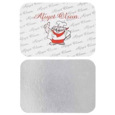 Alüminyum Kapak 1500 Gram 100 lü