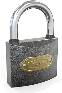 Yuma Gri Döküm Kısa Asma Kilit 20mm