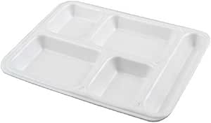 5 Gözlü Köpük Tabldot Tabak 100 Adet