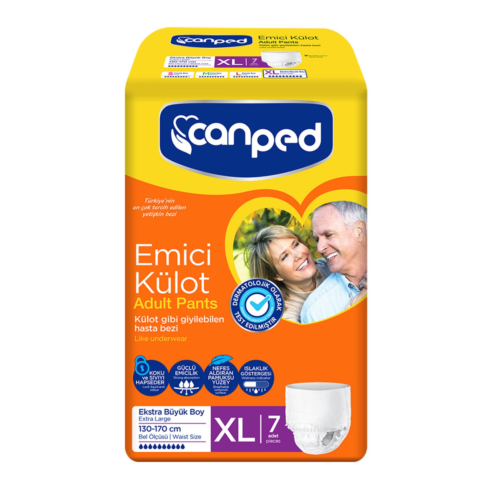 Canped Emici Külot Extra Large XL 7'li