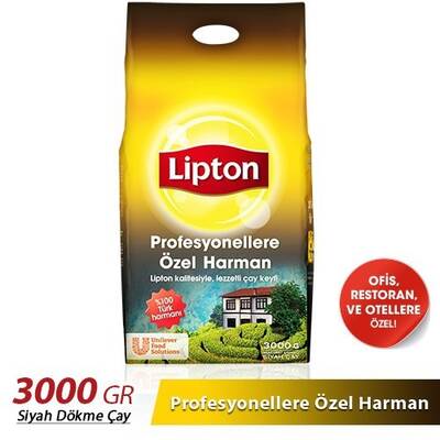 Lipton Profesyonellere Özel Harman Dökme Çay 3000 gr Lipton