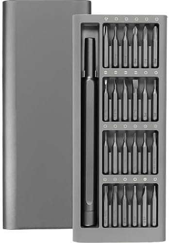 PDAteknoloji 24'lü Hassas Mıknatıslı Çoklu Tornavida Seti Elektronik Saat Bilgisayar Tamir Tornavidası