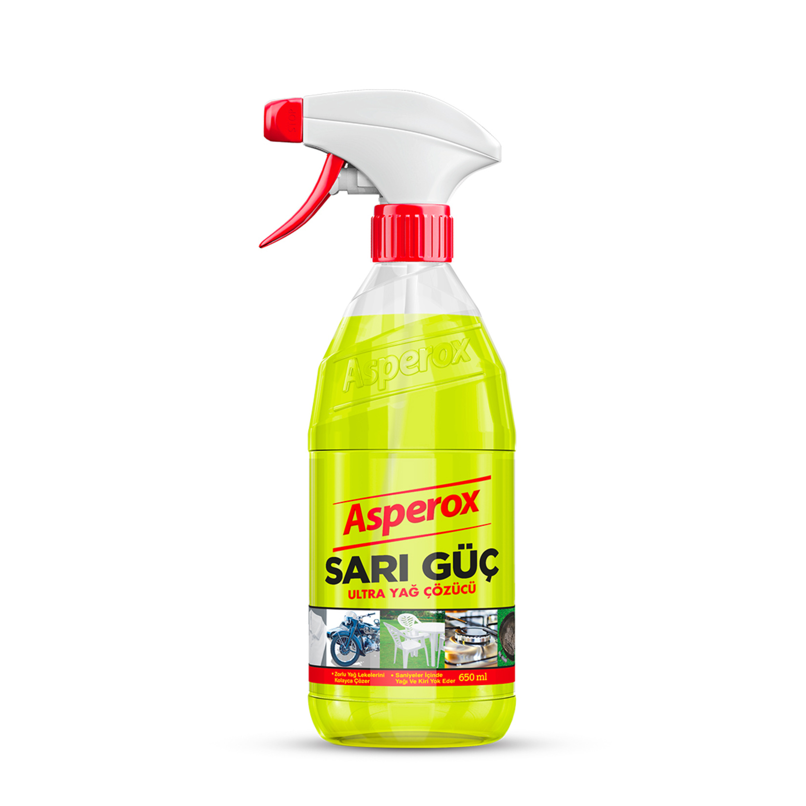 Asperox Sarı Güç Sprey 650 Ml