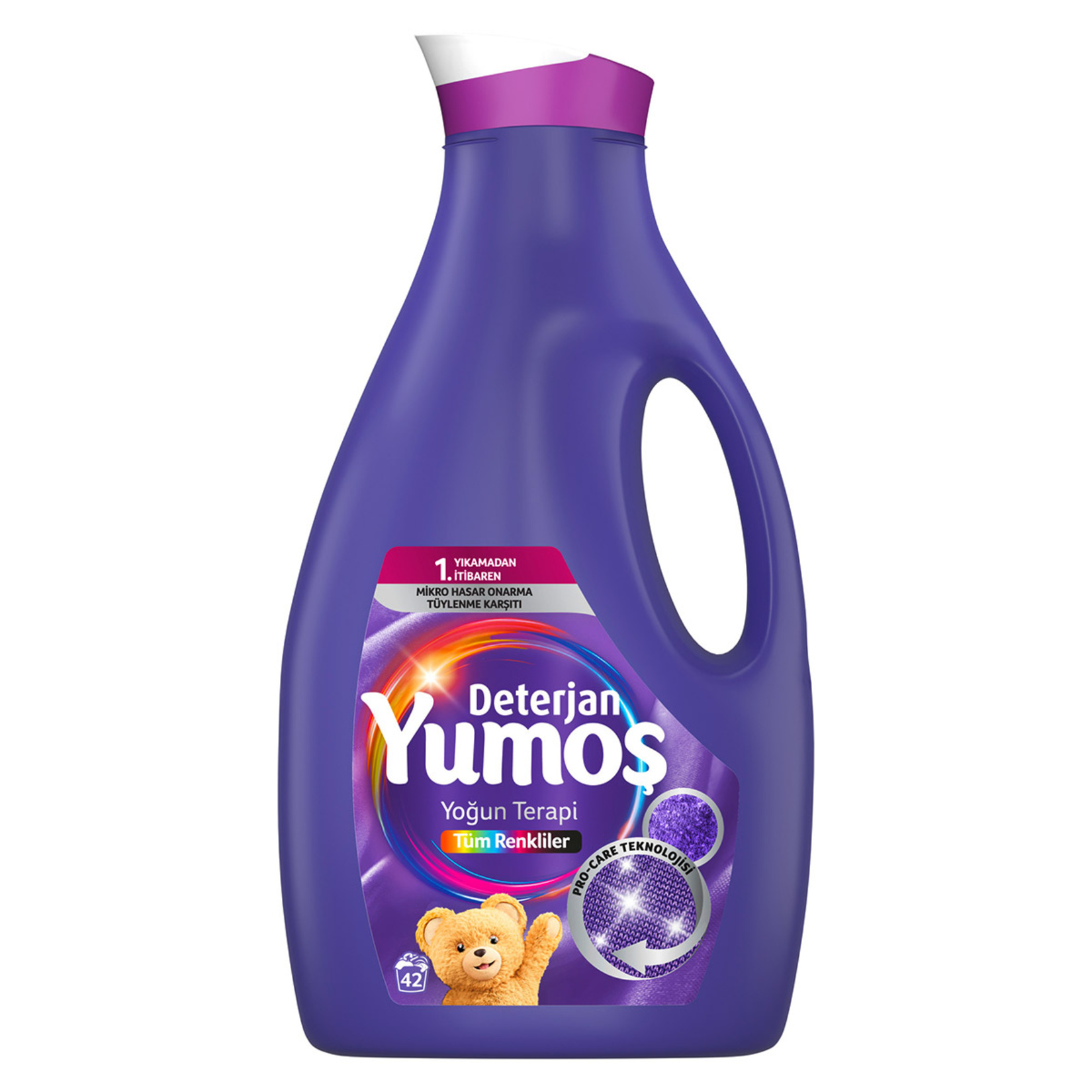 Yumoş Sıvı Deterjan Tüm Renkler 2.52 L Yumoş