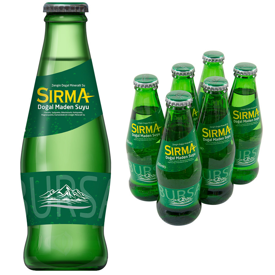 Sırma Maden Suyu 200 Ml x 24