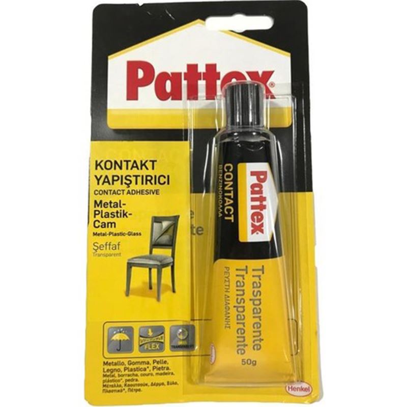 Pattex Metal/Plastik/Cam Yapıştırıcı 50 Ml