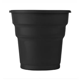 Plastik Siyah Bardak 5 Adet 200 ml
