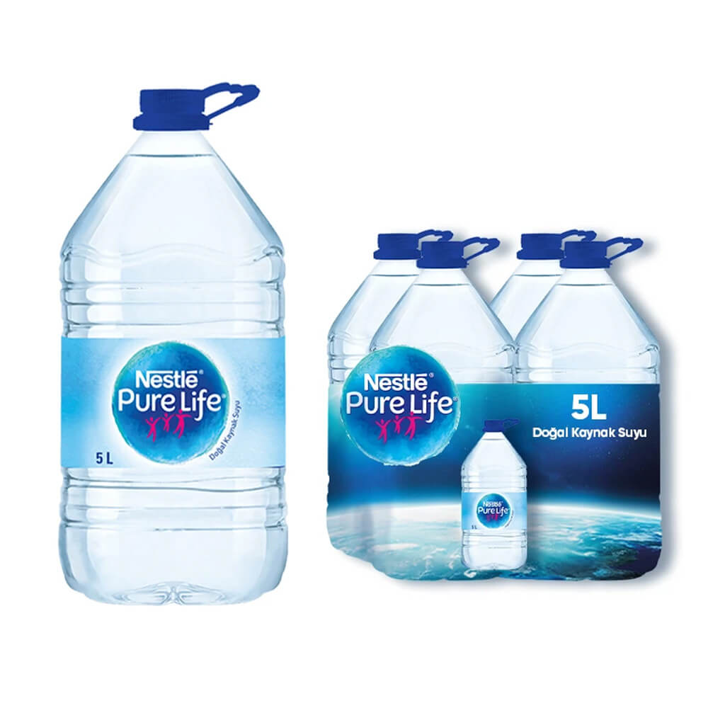 Nestle Su 5Lt x 4 Pet Su