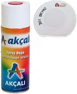 Akçalı Sprey Boya, Beyaz