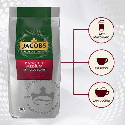 Jacobs Espresso Banquet Çekirdek Kahve 1 Kg Jacobs