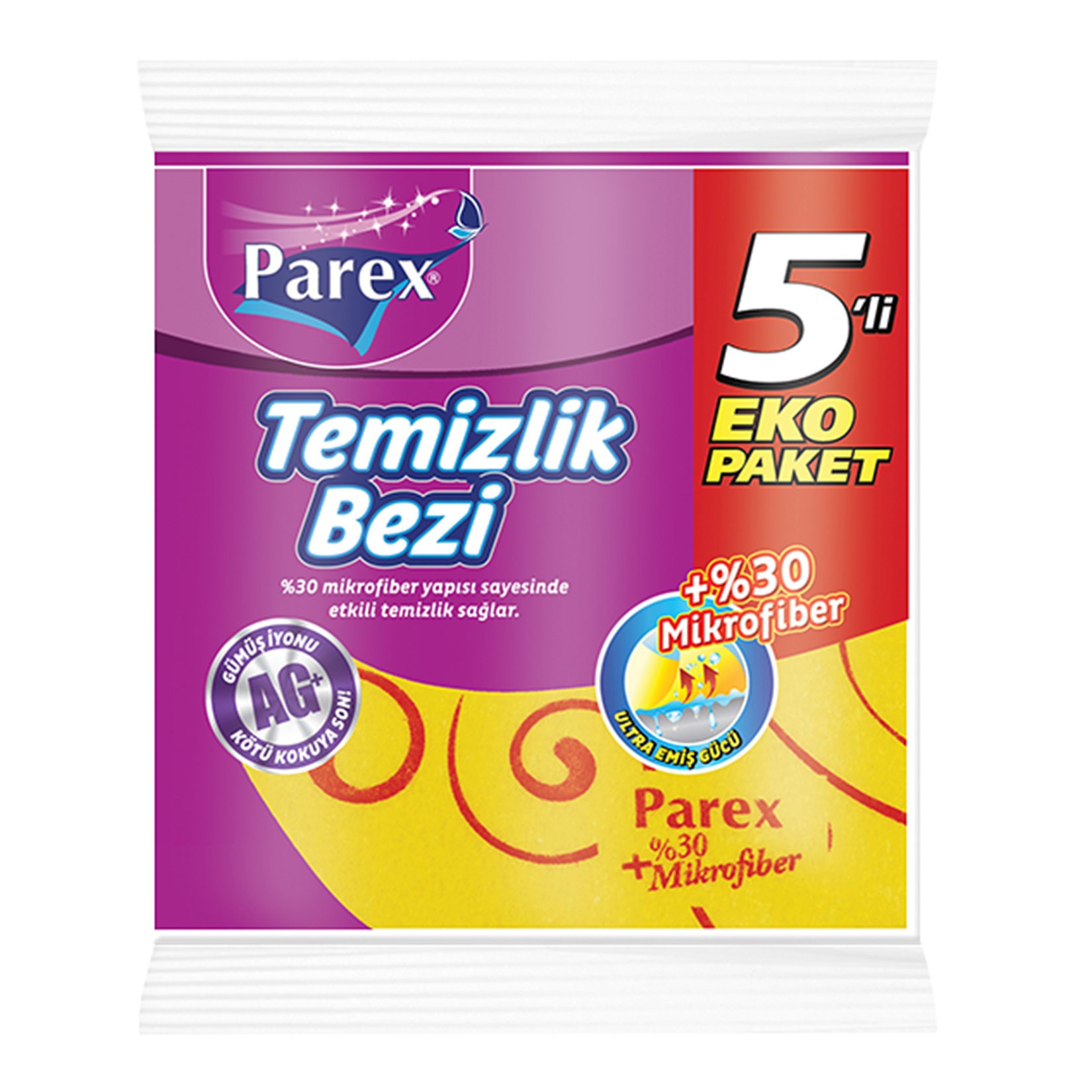 Parex Temizlik Bezi 5'li Parex