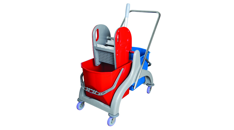 Çift Kovalı Temizlik Seti Plastik Presli Ceymop