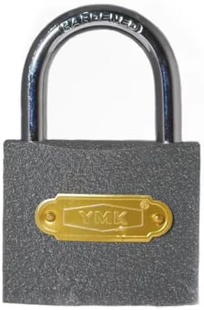 YMK Eko Gri Döküm Kısa Kancalı Asma Kilit 25mm