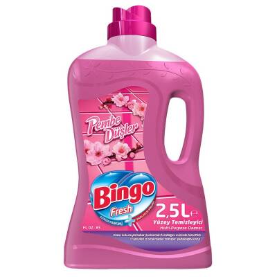 Bingo Fresh Yüzey Temizleyici Pembe Düşler 2.5 lt Bingo