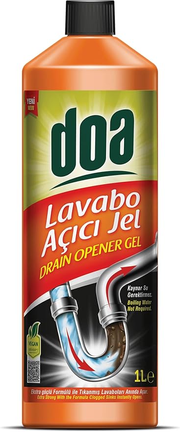DOA Lavabo Açıcı Jel 1000 ml