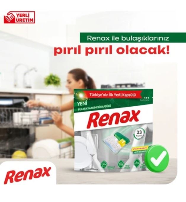 Renax hepsi biarada 33 lü kapsül